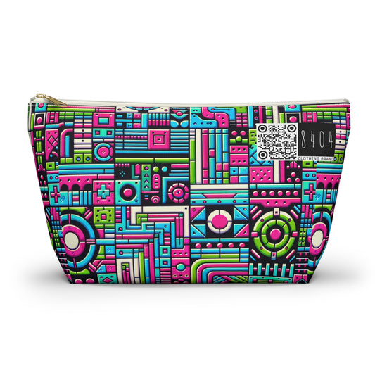 Neon Street Pop Vibrant and Eye-catching Accessory Pouch W T-bottom - 8404 Design-62