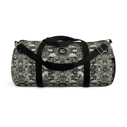 Cyber Garden Party Tech Garden Extravaganza Duffel Bag - 8404 Design-54