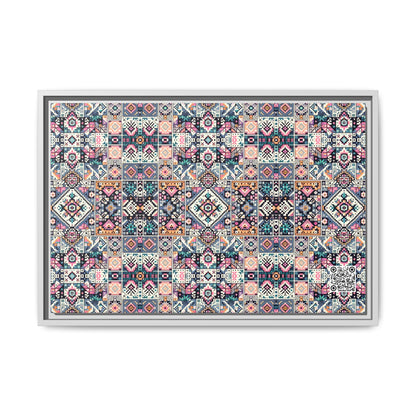 Matte Canvas, Framed (multi-Color) - 8404 Design-01