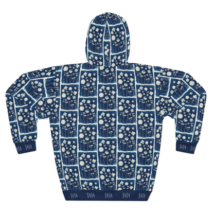 8404's Unisex Adult "flowery Mosaic" Fashion Pullover Hoodie