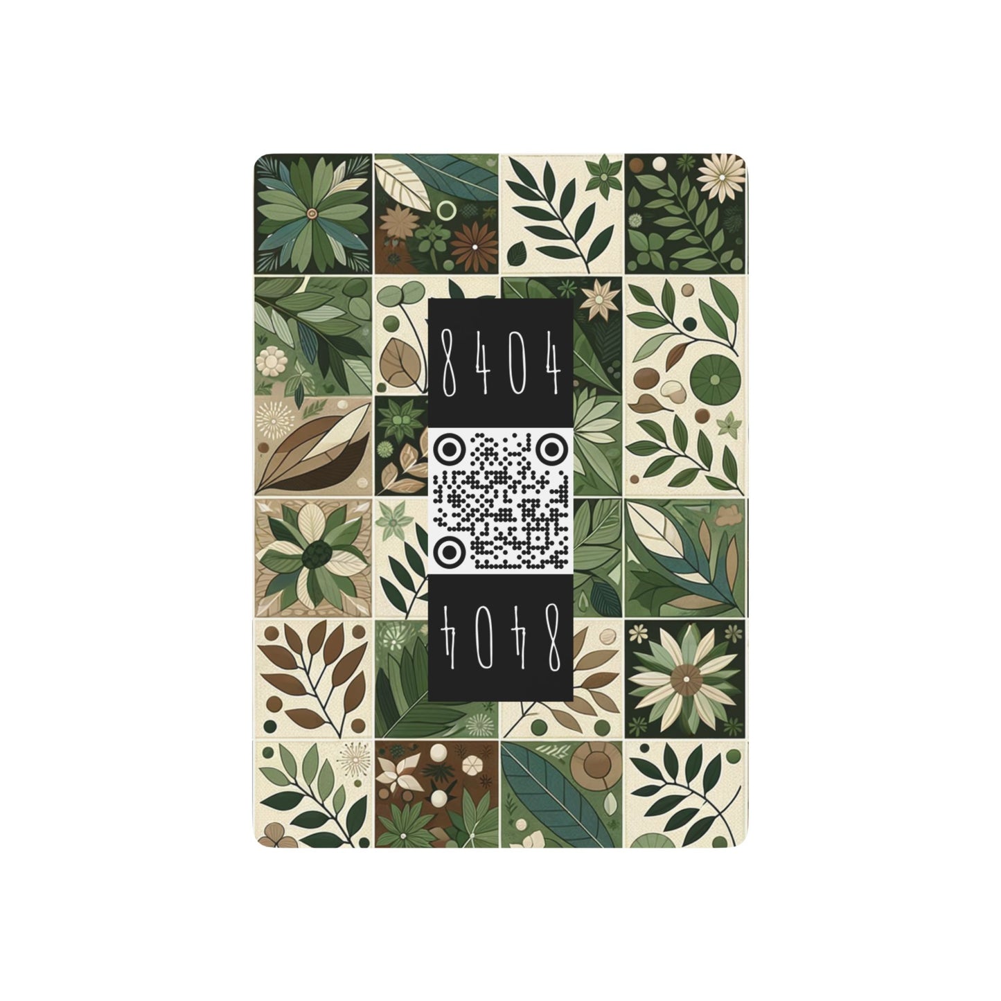 Streetwear Sustainability Environmentally Conscious Streetwear with a Natural Aesthetic Poker Playing Cards - 8404 Design-57 B