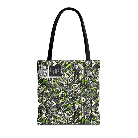Graffiti Tech Fusion Bold Streetwear Fusion Tote Bag - 8404 Design-59