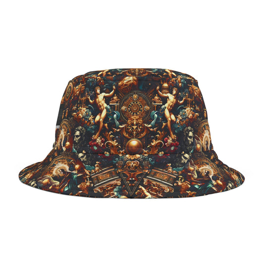 Digital Renaissance Luxurious Streetwear Inspired By Classical Art With a Modern Twist Bucket Hat - 8404 Design-64