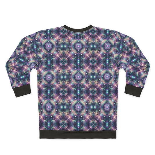 Iridescent Tech Fusion Tech-Forward Streetwear Sweatshirt - 8404 Design-61