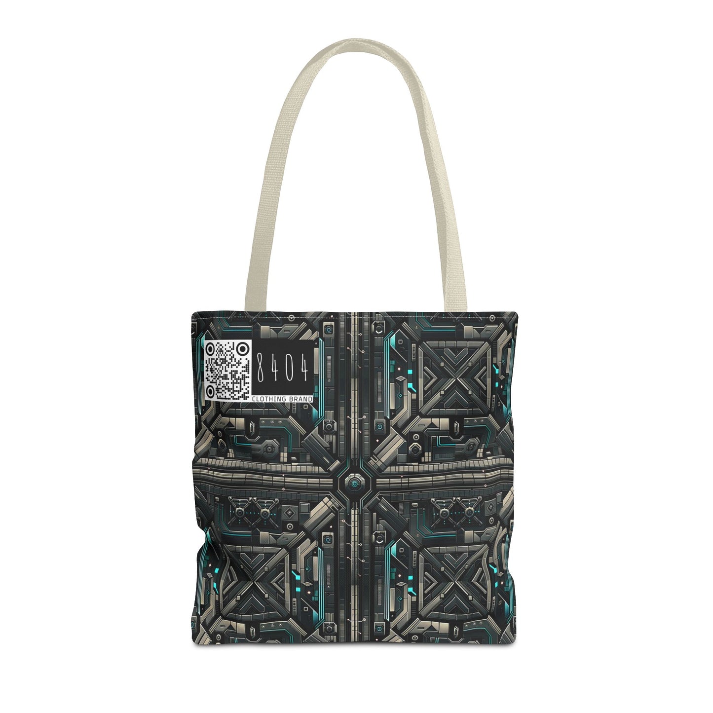 Tech Noir Futuristic Tech Aesthetic with a Dark Twist Tote Bag - 8404 Design-59