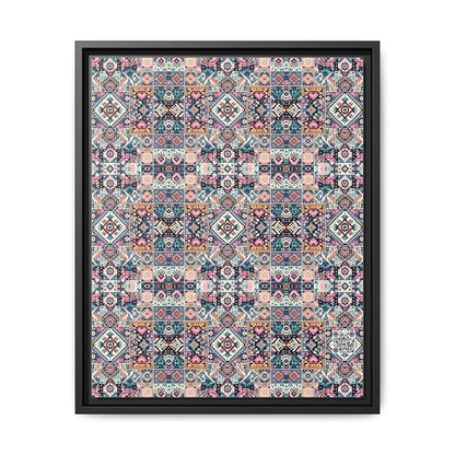 Matte Canvas, Framed (multi-Color) - 8404 Design-01