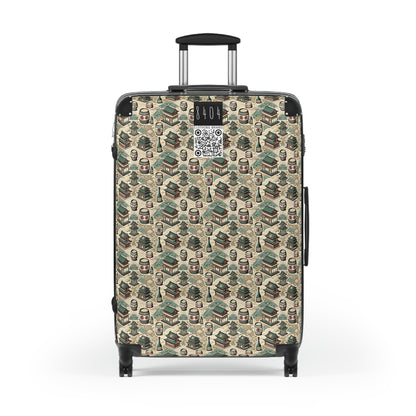 Cultural Artisanal Fusion Contemporary Cultural Elegance Suitcase - 8404 Design-68