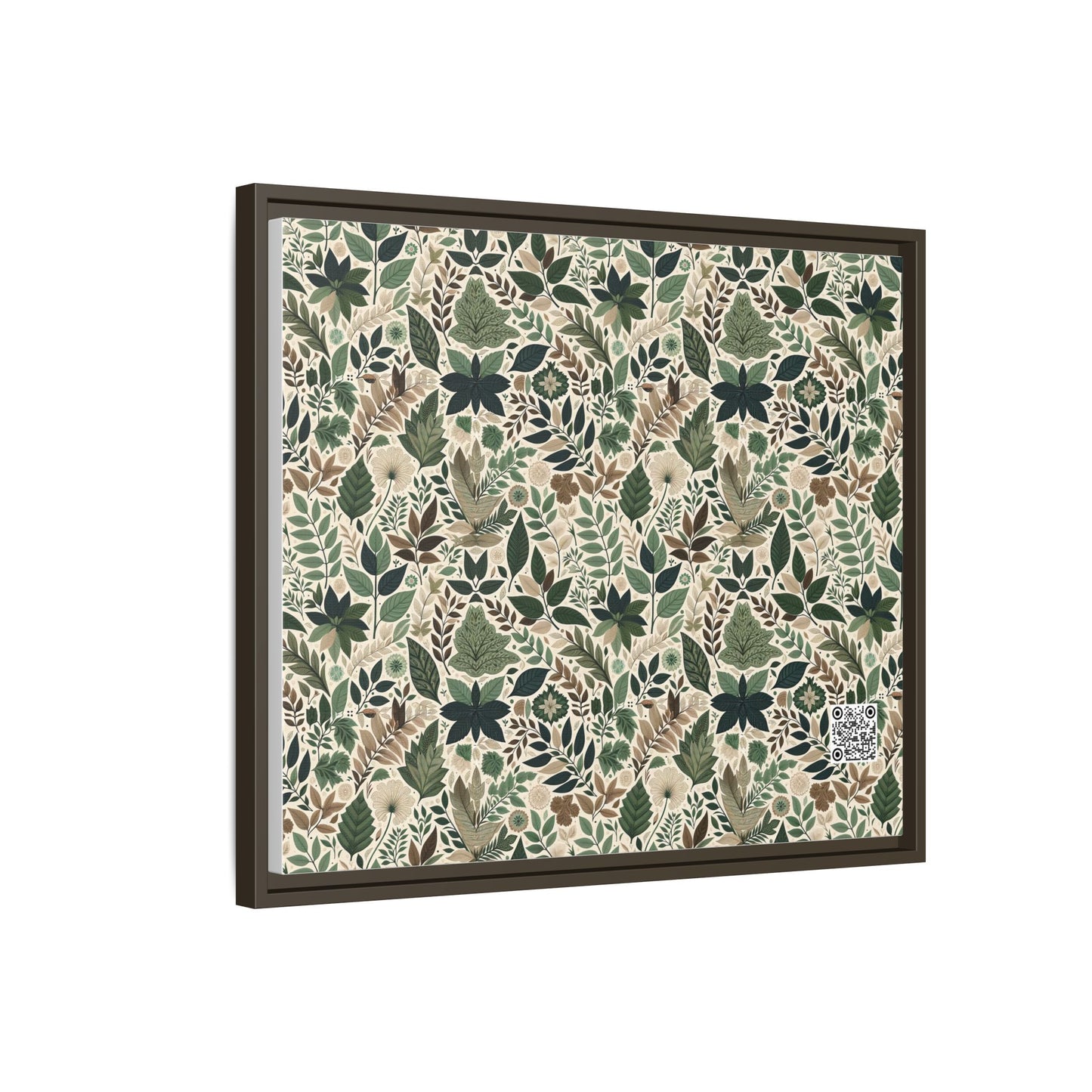 Streetwear Sustainability Environmentally Conscious Streetwear with a Natural Aesthetic Matte Canvas, Framed (multi-color) - 8404 Design-57 B