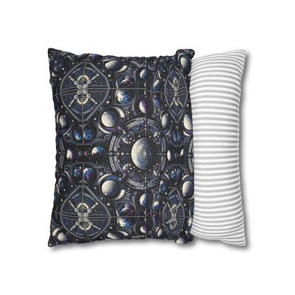 Tech Astronaut Tech-Forward Streetwear Meets Space Exploration Faux Suede Square Pillowcase - 8404 Design-46