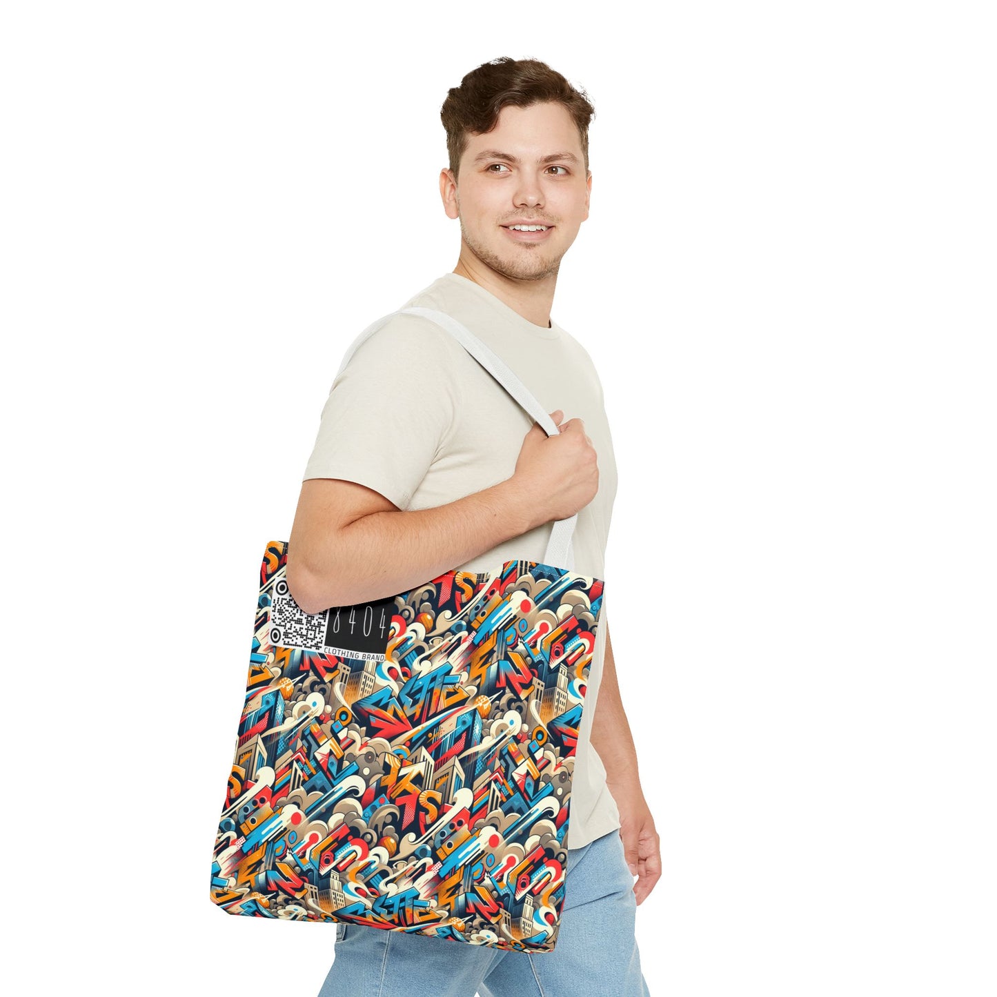 Neo-Traditional Street Art Modern Street Art Fusion Tote Bag - 8404 Design-44