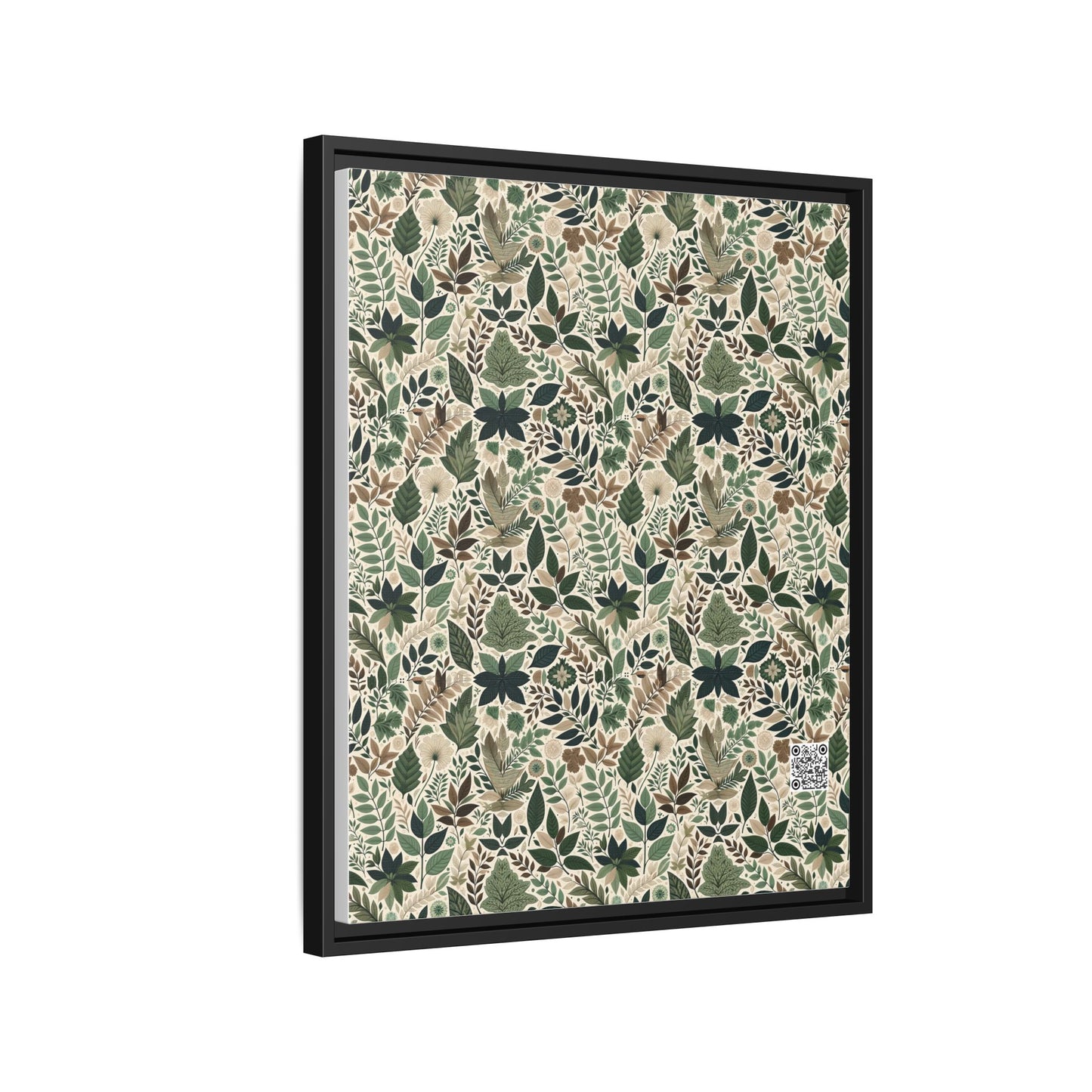 Streetwear Sustainability Environmentally Conscious Streetwear with a Natural Aesthetic Matte Canvas, Framed (multi-color) - 8404 Design-57 B