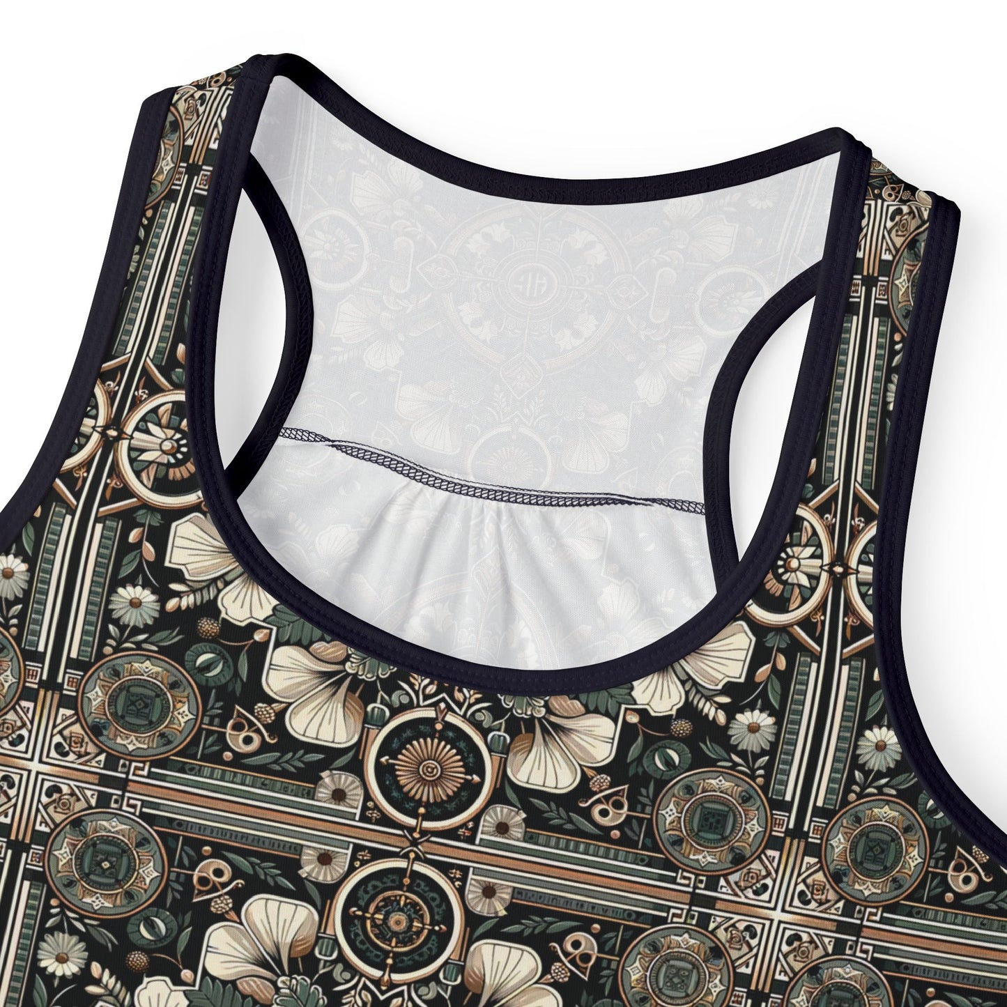Cyber Garden Party Tech Garden Extravaganza Women's Tank Top - 8404 Design-66