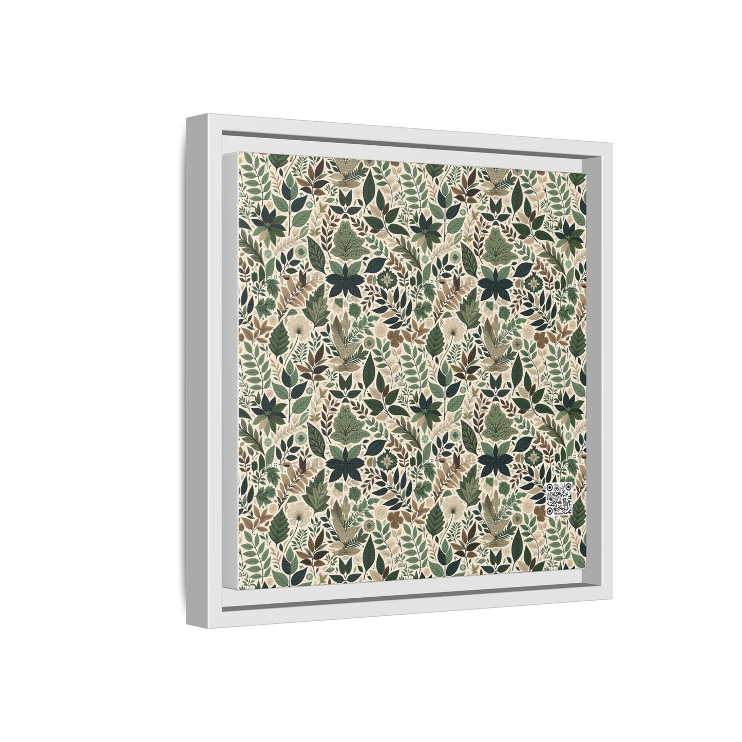 Streetwear Sustainability Environmentally Conscious Streetwear with a Natural Aesthetic Matte Canvas, Framed (multi-color) - 8404 Design-57 B