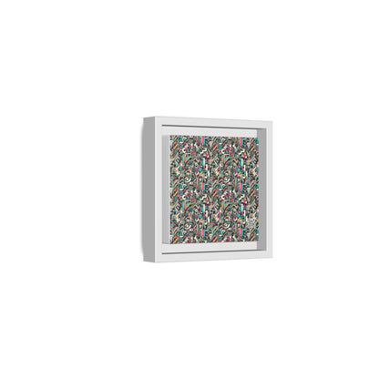 Digital Street Art Urban Street Style Matte Canvas, Framed (multi-color) - 8404 Design-74 B