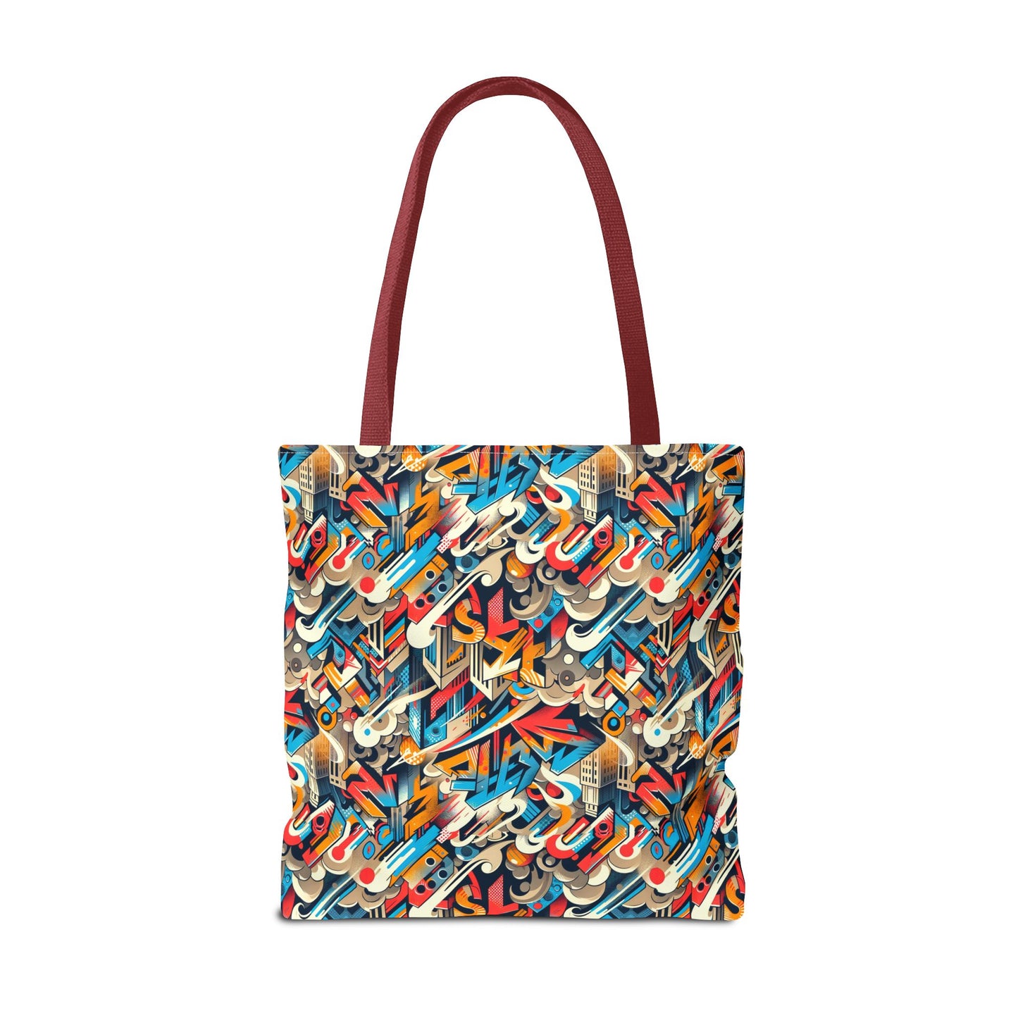 Neo-Traditional Street Art Modern Street Art Fusion Tote Bag - 8404 Design-44