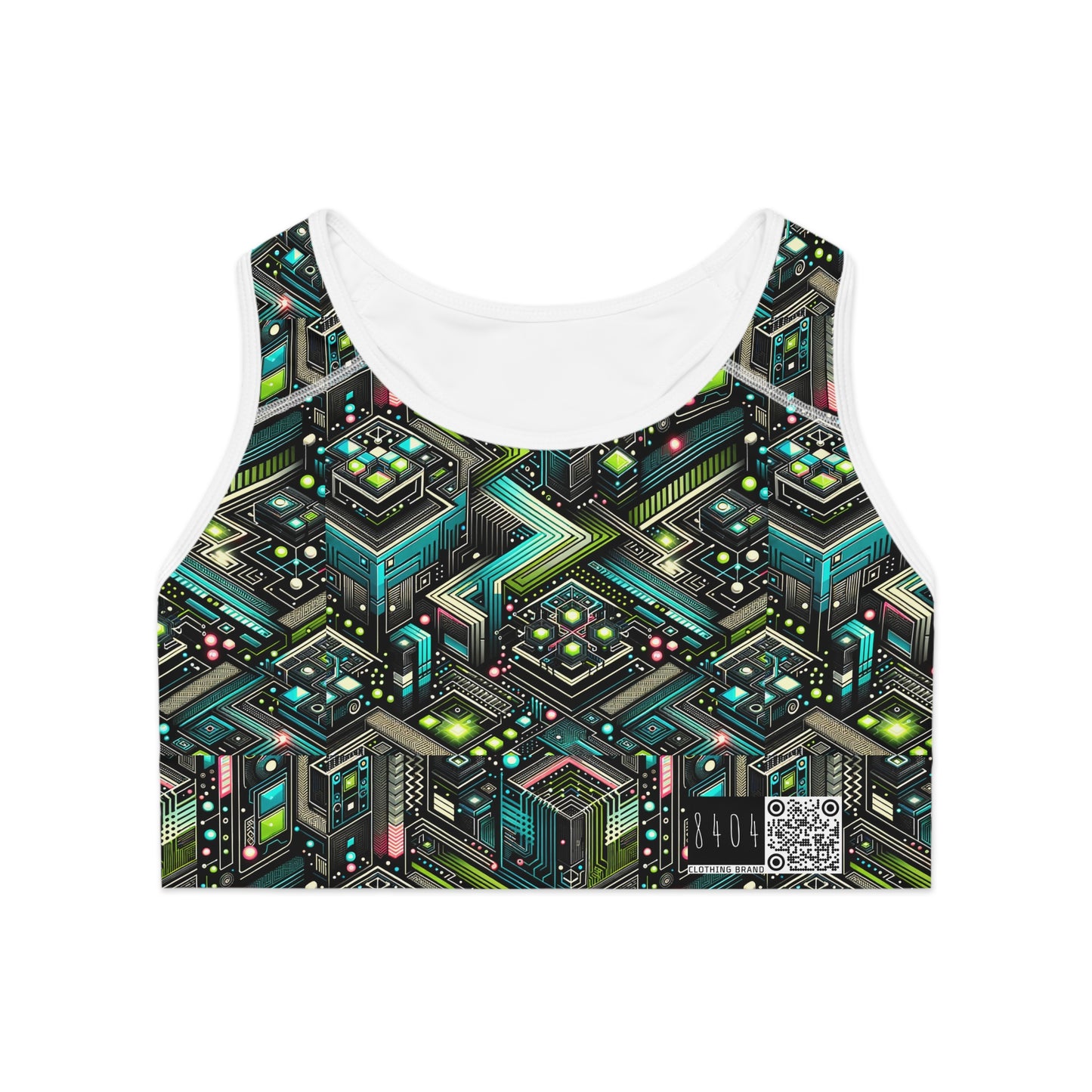 Sports Bra (aop) Future Tech