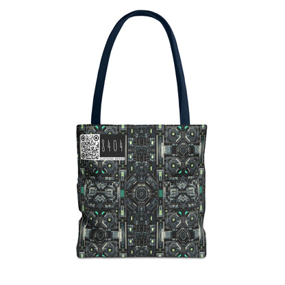 Tech Noir Tech-Forward Minimalism Tote Bag - 8404 Design-52