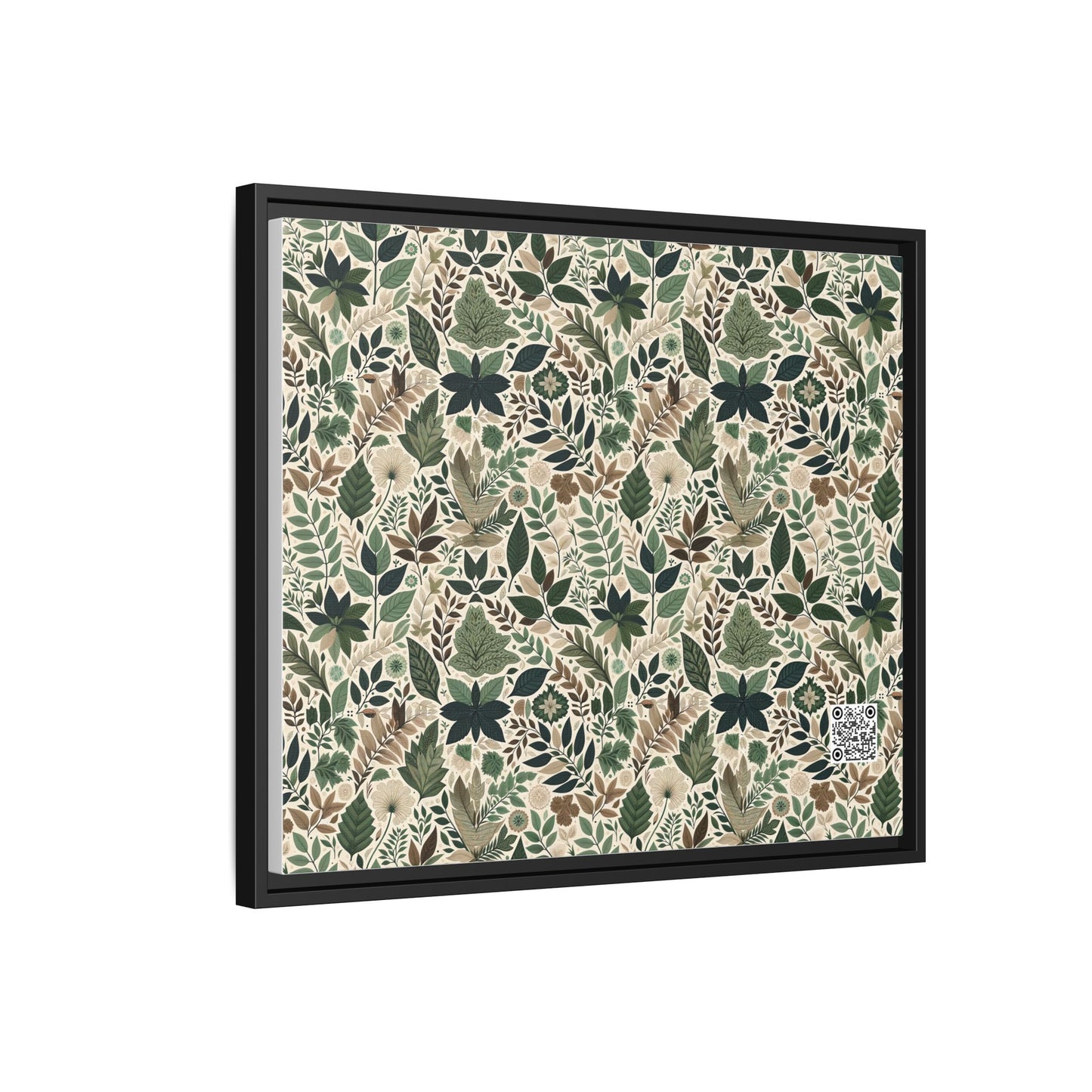 Streetwear Sustainability Environmentally Conscious Streetwear with a Natural Aesthetic Matte Canvas, Framed (multi-color) - 8404 Design-57 B