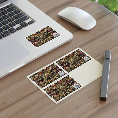 Digital Renaissance Luxurious Streetwear Inspired By Classical Art With a Modern Twist Sticker Sheets - 8404 Design-76