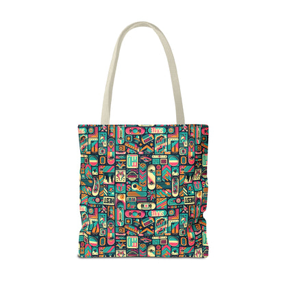 Skate Culture Revival Urban Retro Cool Tote Bag - 8404 Design-61