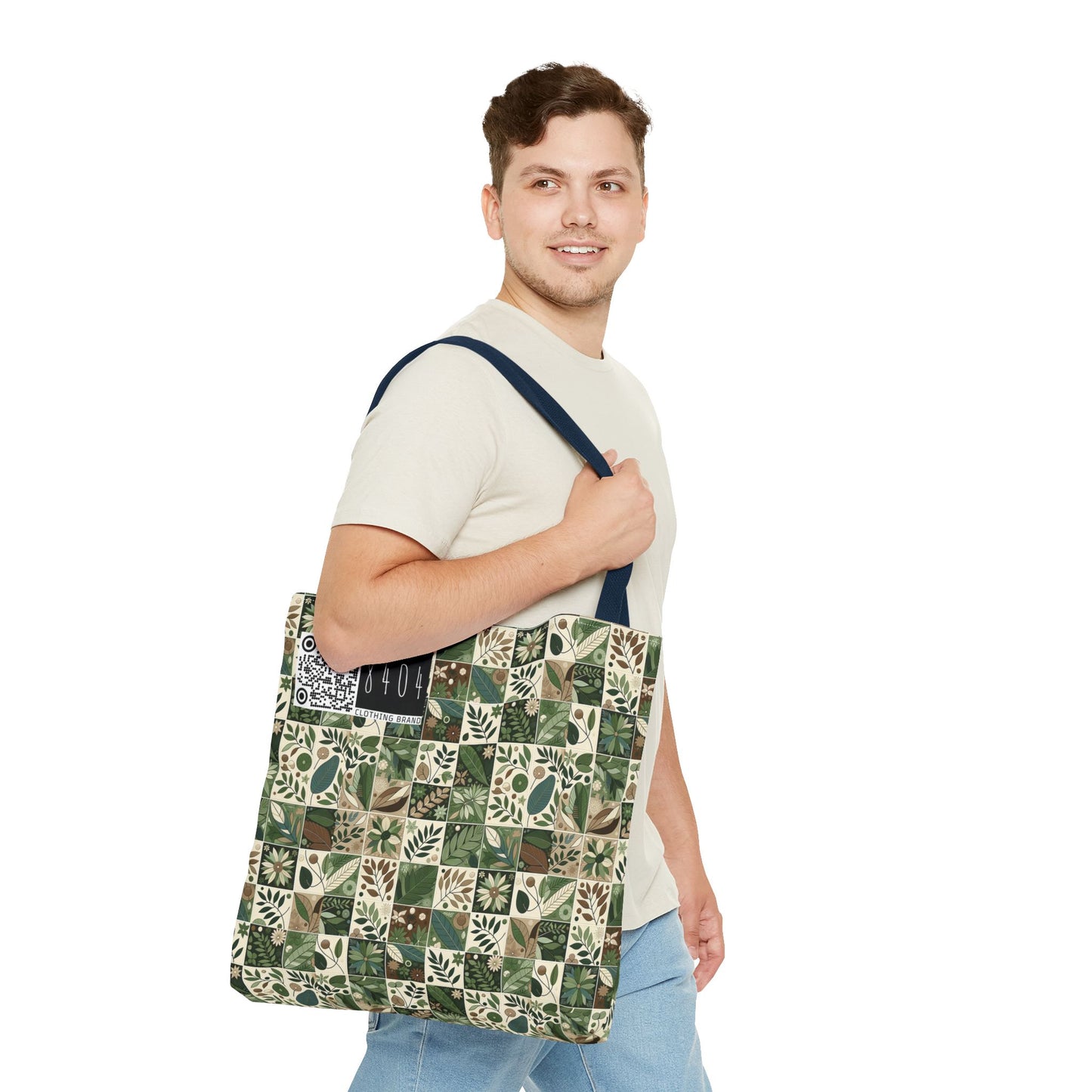 Streetwear Sustainability Environmentally Conscious Streetwear with a Natural Aesthetic Tote Bag - 8404 Design-57