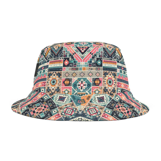 Digital Artisanal Fusion Digital Artisanal Bucket Hat - 8404 Design-55