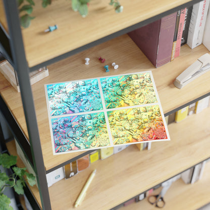 Graffiti Fusion Modern Street Art Fusion Sticker Sheets - 8404 Design-58
