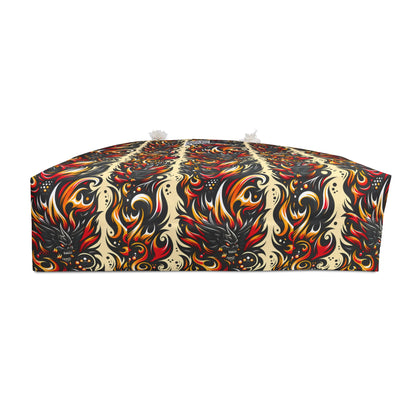 Flame Graphics Maximalist Streetwear Weekender Bag - 8404 Design-65