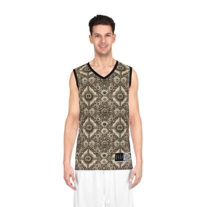 Graphic Workwear Capsule Artisanal Workwear Fusion Basketball Jersey - 8404 Design-61