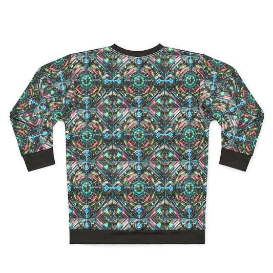 Tech-Infused Futurism Futuristic Tech Sweatshirt - 8404 Design-53