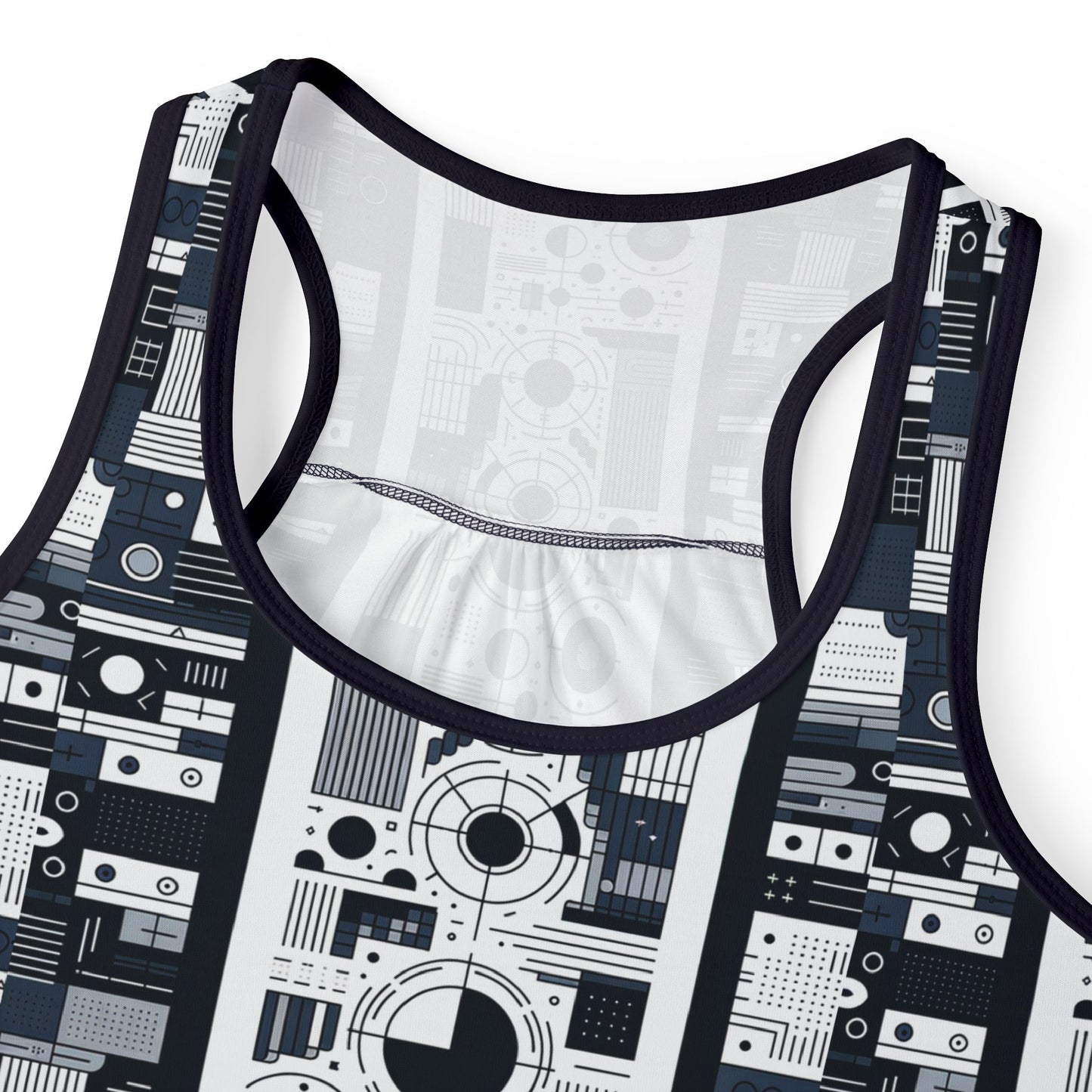 Minimalist Athleisure Minimalist Tech Women's Tank Top - 8404 Design-54