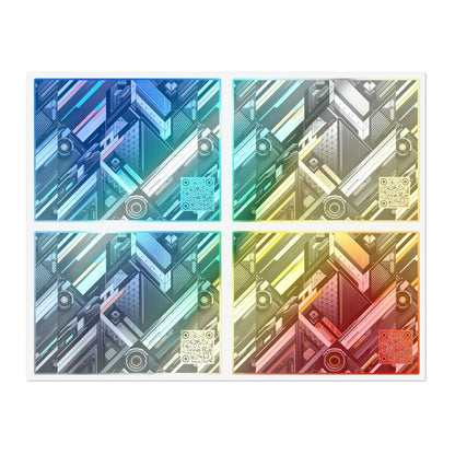 Tech Athletic Fusion Tech-Forward Athletic Sticker Sheets - 8404 Design-65