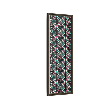 Digital Artistry Digital-native Streetwear Matte Canvas, Framed (multi-color) - 8404 Design-62 B