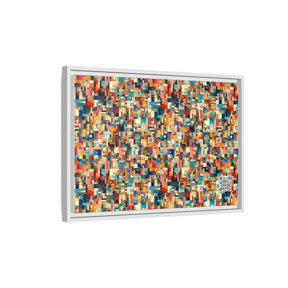 Digital Artistic Expression Artistic Streetwear Matte Canvas, Framed (multi-Color) - 8404 Design-46 B