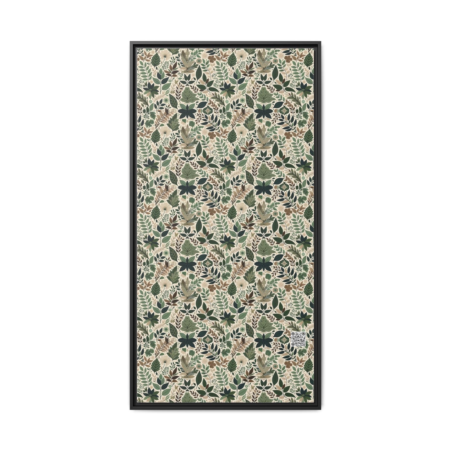 Streetwear Sustainability Environmentally Conscious Streetwear with a Natural Aesthetic Matte Canvas, Framed (multi-color) - 8404 Design-57 B