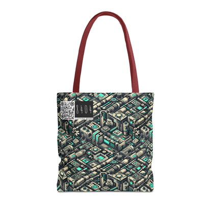 Tech Utility Fusion Modern Tech Streetwear Tote Bag - 8404 Design-49