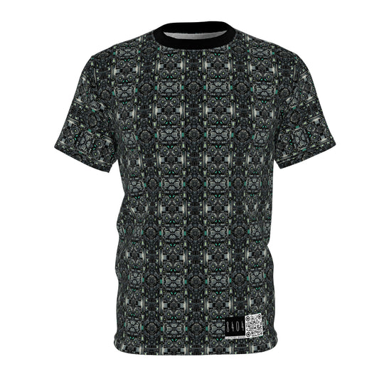 Tech Noir Tech-Forward Minimalism Unisex Cut & Sew Tee - 8404 Design-52
