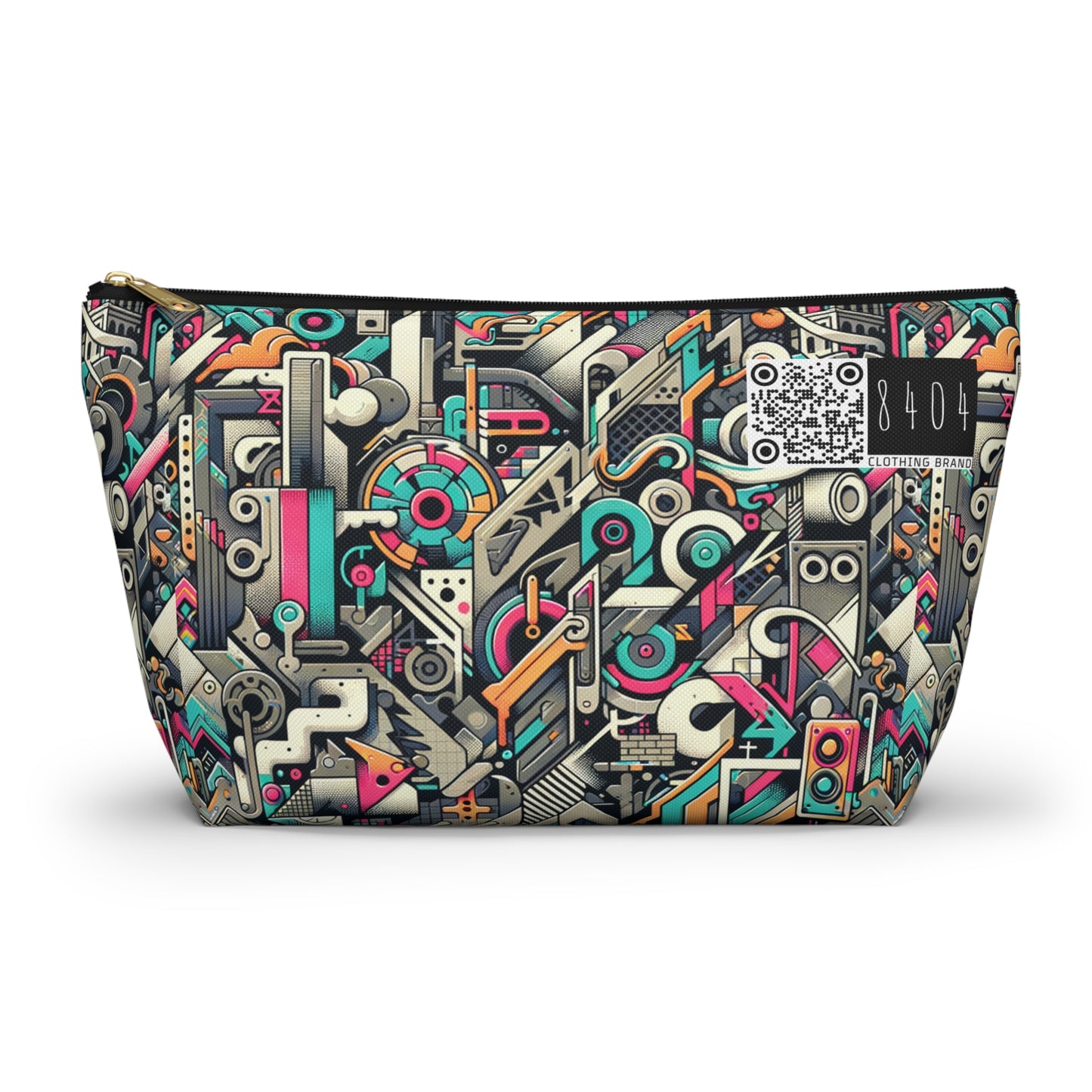Digital Street Art Urban Street Style Accessory Pouch W T-bottom - 8404 Design-74