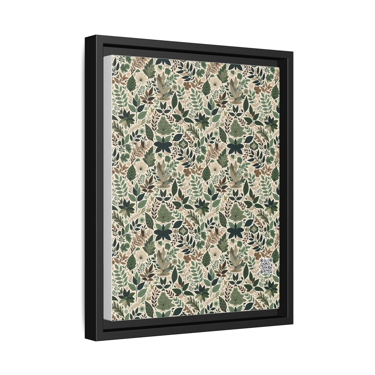 Streetwear Sustainability Environmentally Conscious Streetwear with a Natural Aesthetic Matte Canvas, Framed (multi-color) - 8404 Design-57 A