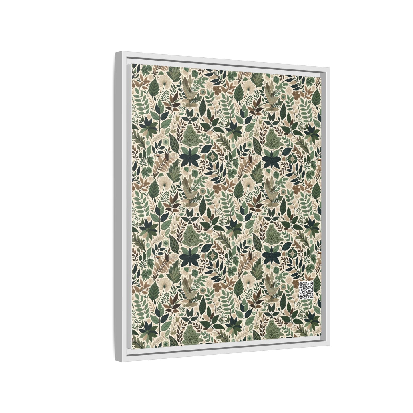 Streetwear Sustainability Environmentally Conscious Streetwear with a Natural Aesthetic Matte Canvas, Framed (multi-color) - 8404 Design-57 B