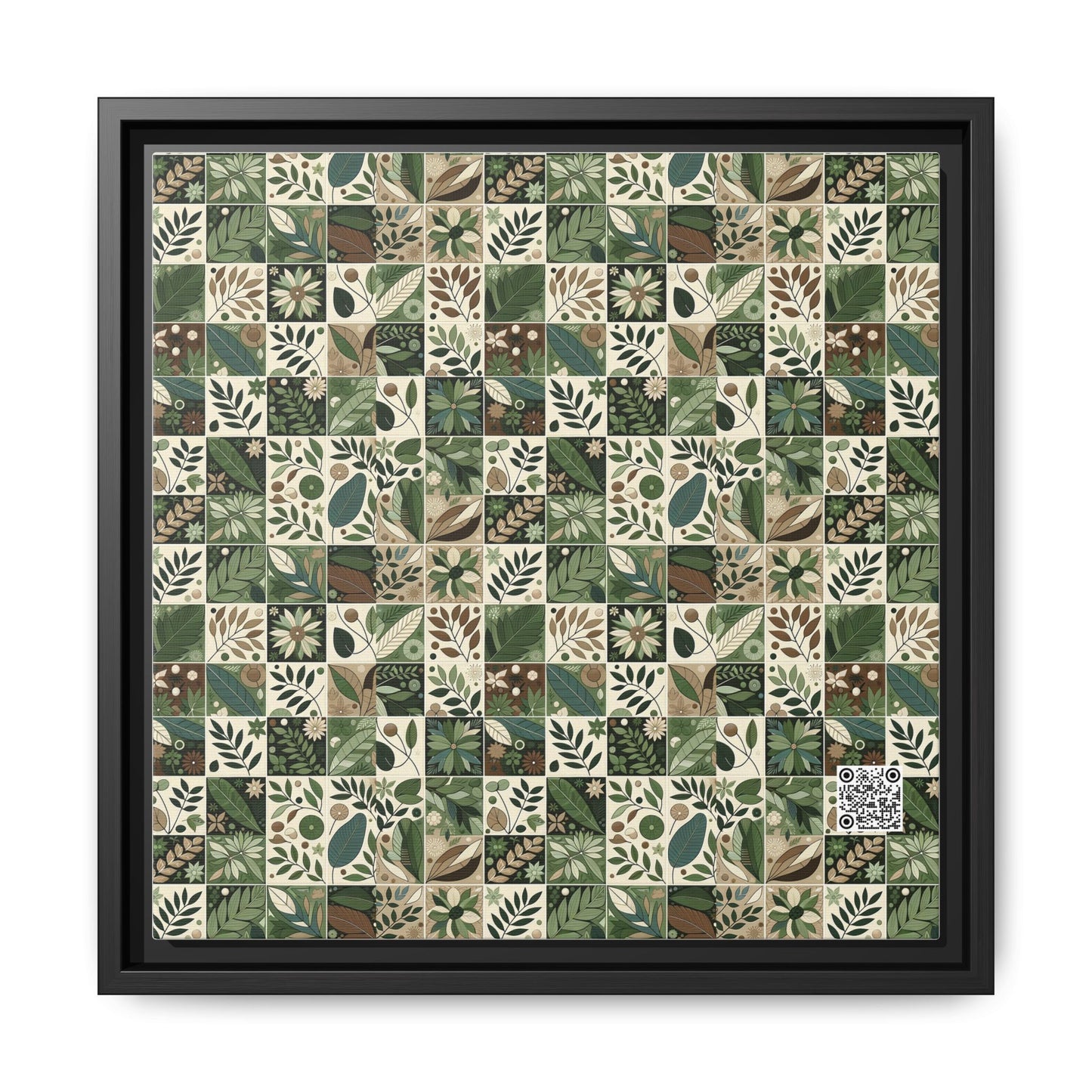 Streetwear Sustainability Environmentally Conscious Streetwear with a Natural Aesthetic Matte Canvas, Framed (multi-color) - 8404 Design-57 A