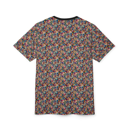 Digital Artistic Expression Artistic Streetwear Unisex Cut & Sew Tee - 8404 Design-49