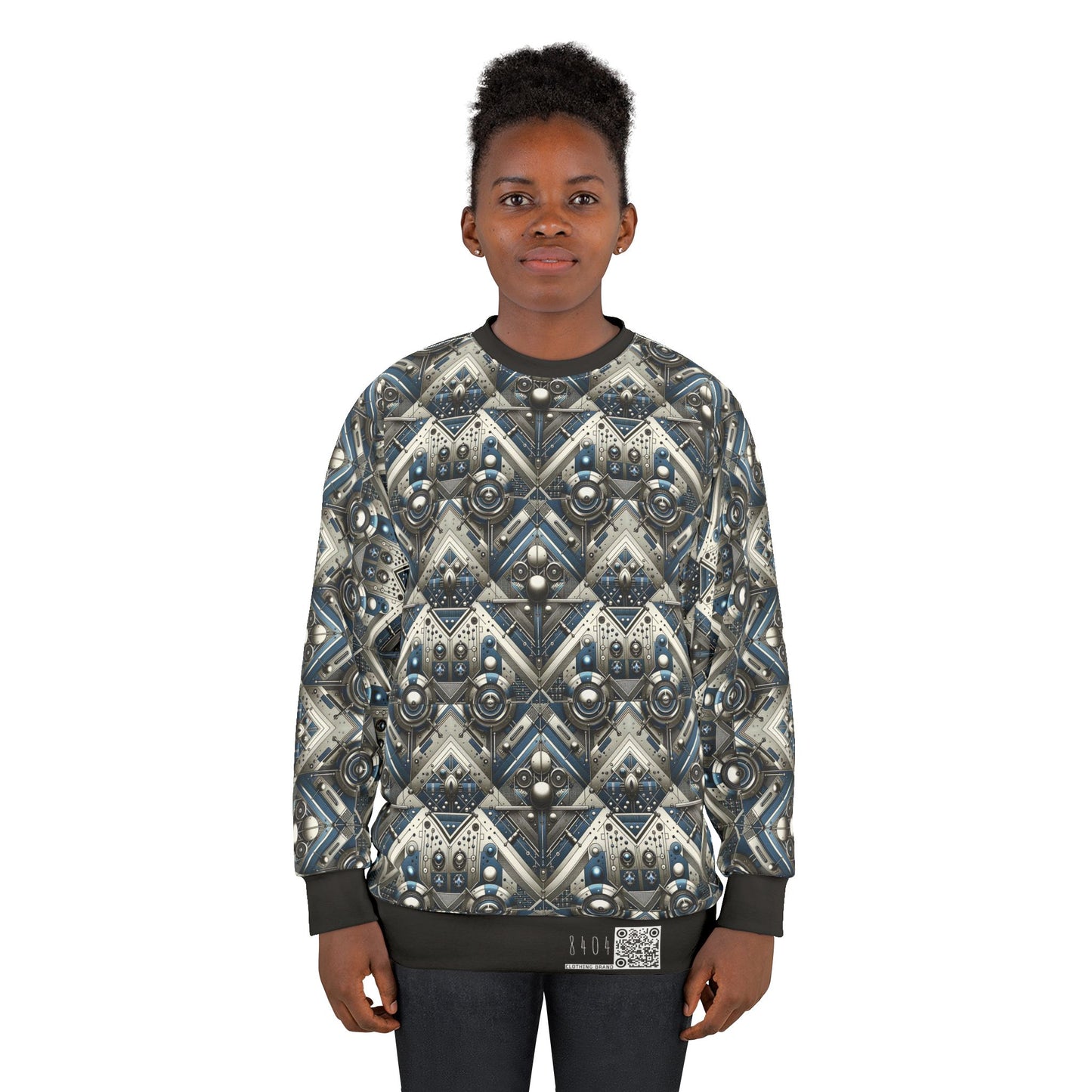 Tech Utility Fusion Tech-Forward Utility With a Futuristic Edge Sweatshirt - 8404 Design-63