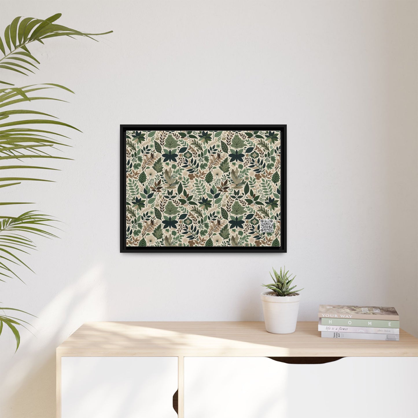 Streetwear Sustainability Environmentally Conscious Streetwear with a Natural Aesthetic Matte Canvas, Framed (multi-color) - 8404 Design-57 A