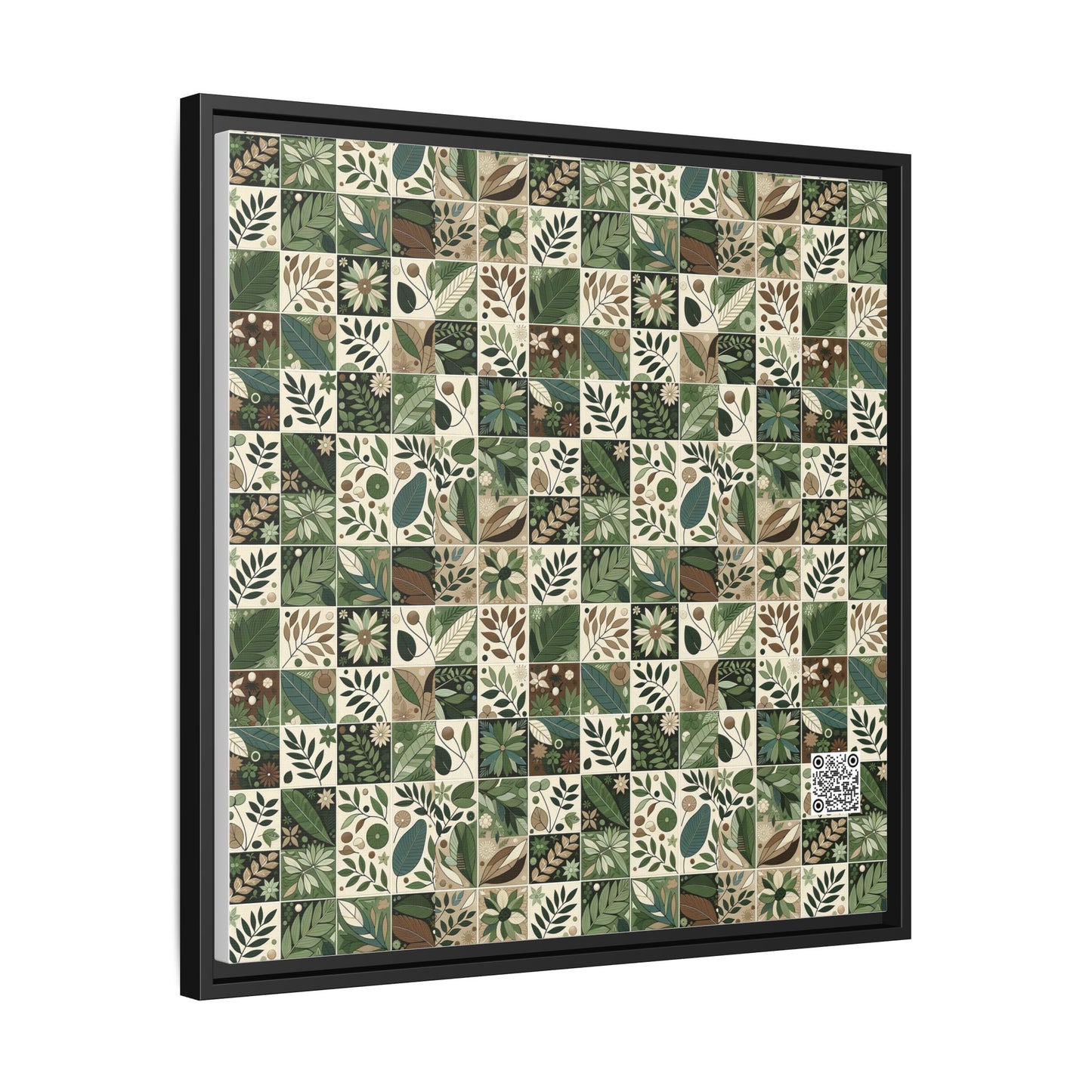 Streetwear Sustainability Environmentally Conscious Streetwear with a Natural Aesthetic Matte Canvas, Framed (multi-color) - 8404 Design-57 A