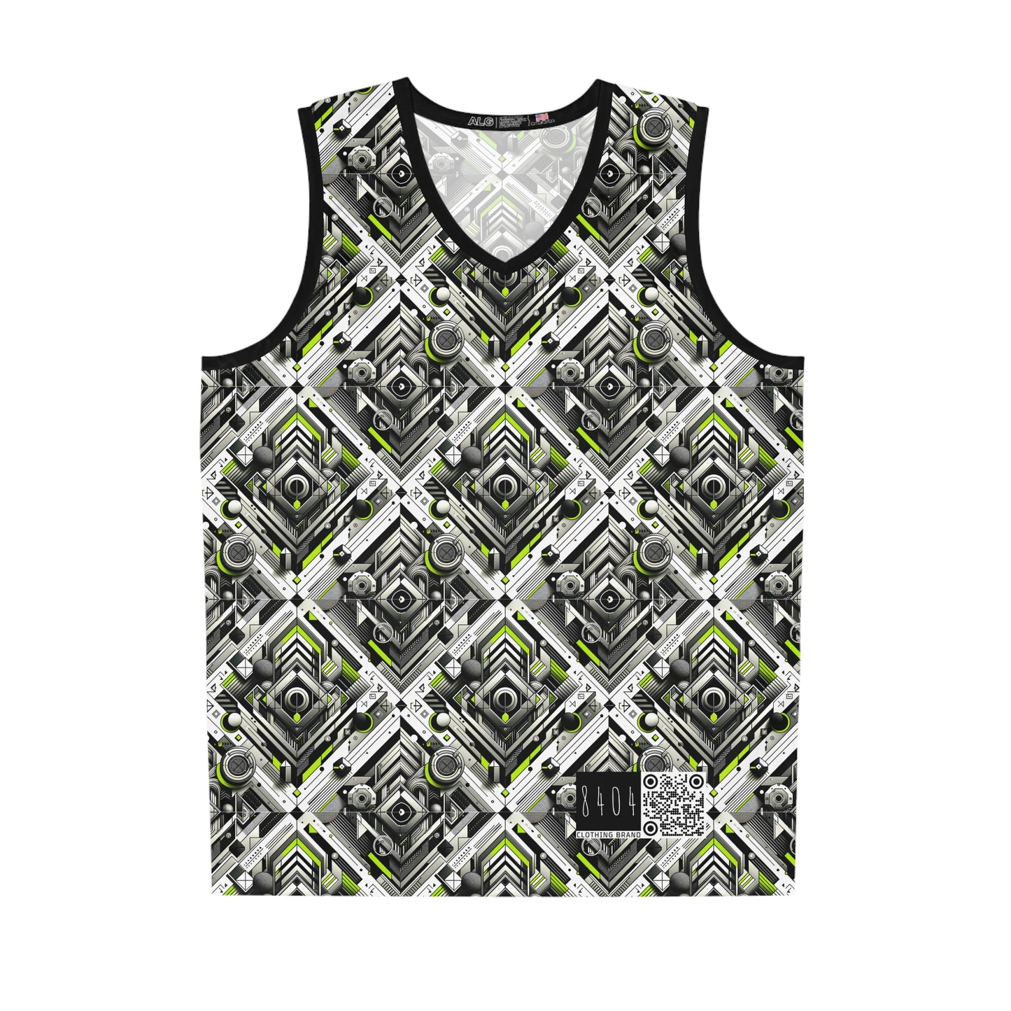 Elevated Sporty Tech Tech-Forward Streetwear Basketball Jersey - 8404 Design-70