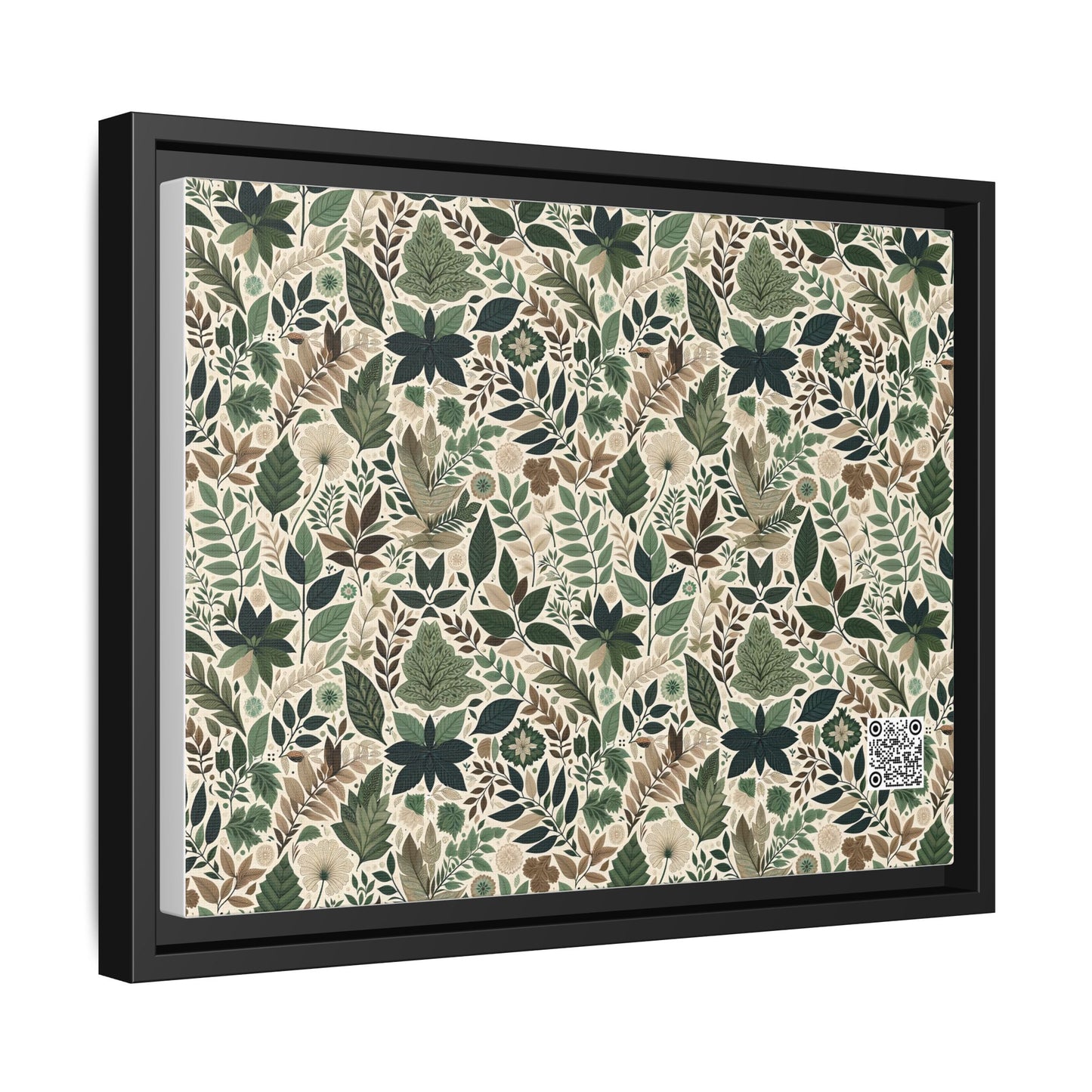 Streetwear Sustainability Environmentally Conscious Streetwear with a Natural Aesthetic Matte Canvas, Framed (multi-color) - 8404 Design-57 A