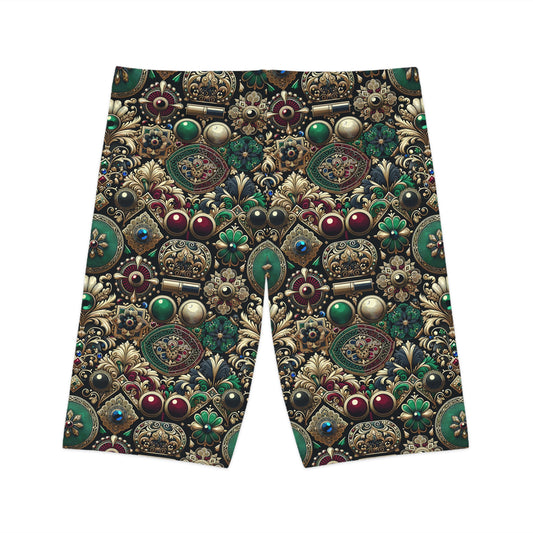 Neo-Dandyism Modern Dandy Streetwear Women's Bike Shorts - 8404 Design-54