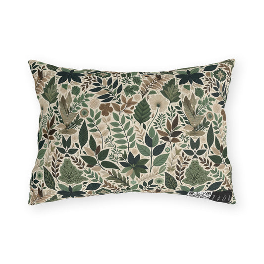 Streetwear Sustainability Environmentally Conscious Streetwear with a Natural Aesthetic Outdoor Pillow - 8404 Design-57