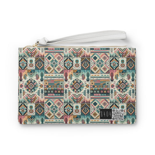 Digital Artisanal Fusion Digital Artisanal Clutch Bag - 8404 Design-49